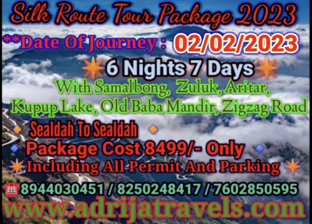 Silk Route Package Tour From Kolkata